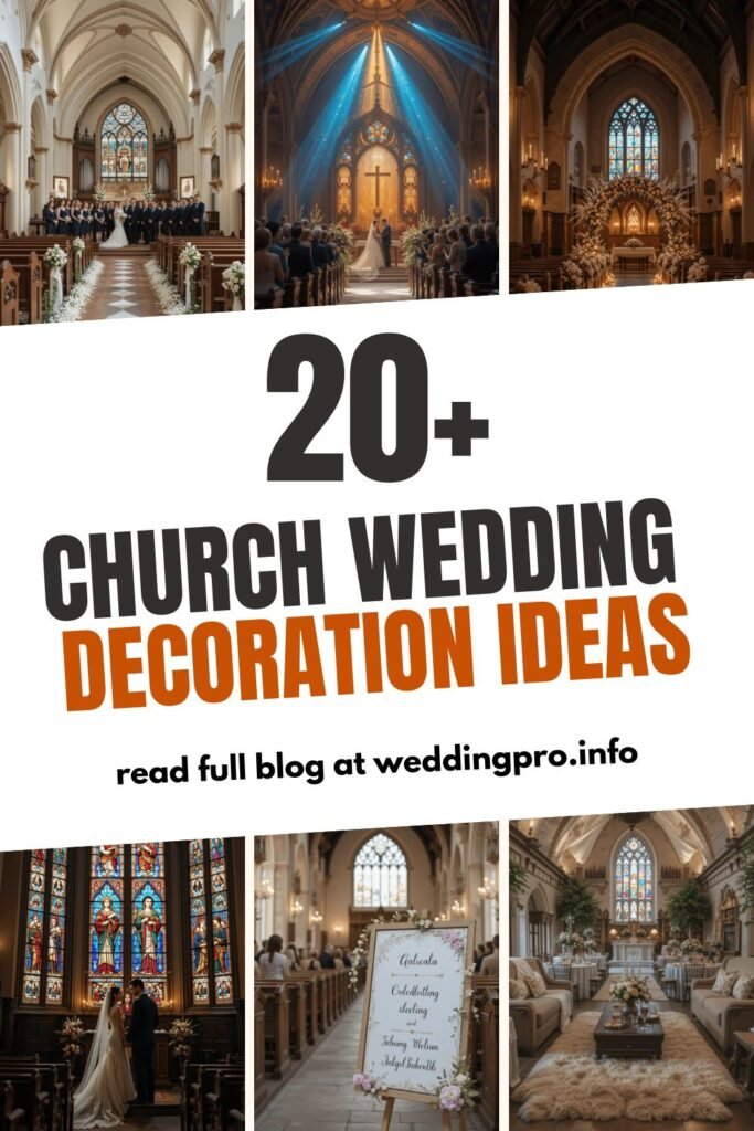 Church Wedding Decoration Ideas