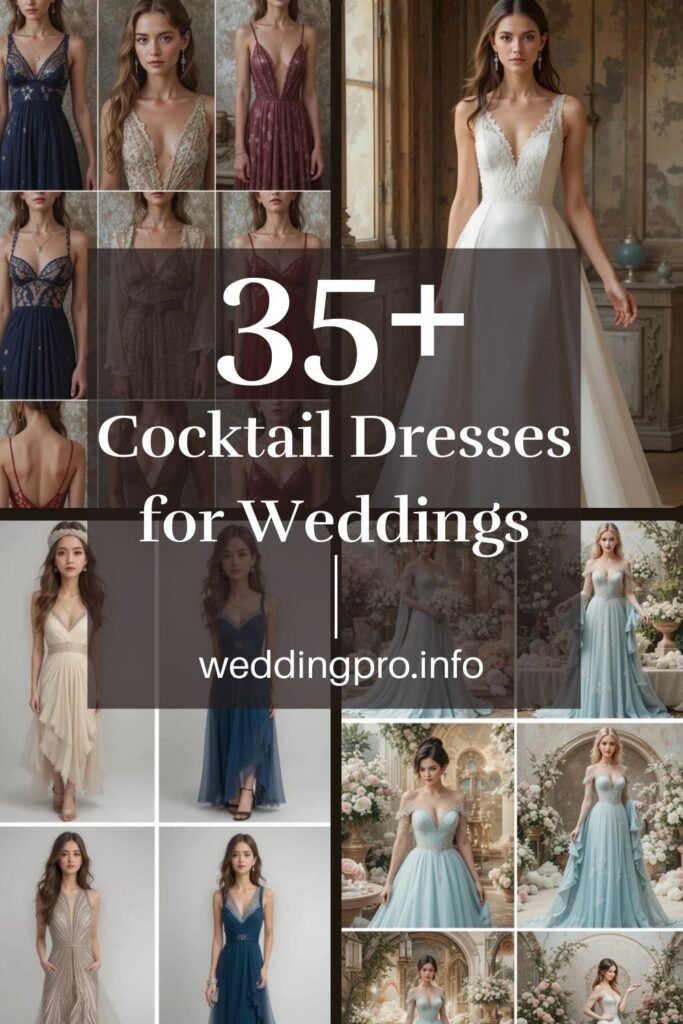 Cocktail Dresses for Weddings