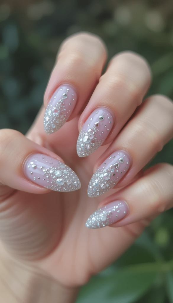 Wedding Finger Nail Designs