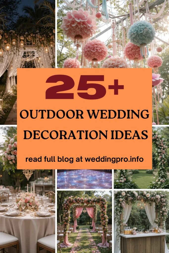 Outdoor Wedding Decoration Ideas