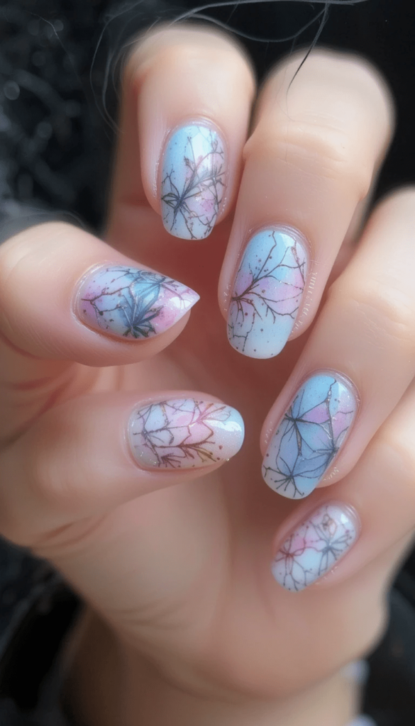 Wedding Finger Nail Designs